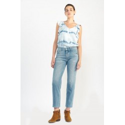JEANS BASIC MOM TAILLE...